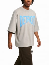 Image 1 of Detroit Heavyweight Vintage Washed Frayed T-Shirt
