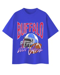 Image 2 of Retro Buffalo Football Acid Wash Crewneck Nickel City