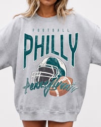 Image 2 of Philadelphia Football Retro Original Design Crewneck America's Team City of Brotherly Love