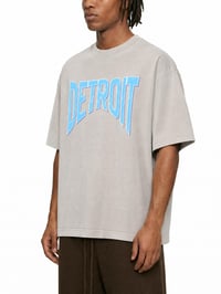 Image 3 of Detroit Heavyweight Vintage Washed Frayed T-Shirt