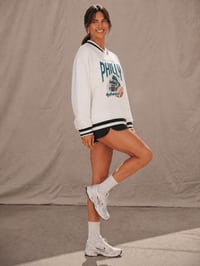 Image 3 of Philadelphia Football Vintage Varsity Sweater