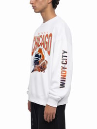 Image 3 of Chicago Football Retro Original Design Crewneck Windy City