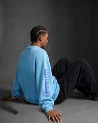 Image 3 of Retro Detroit Football Acid Wash Crewneck Motor City