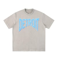 Image 5 of Detroit Heavyweight Vintage Washed Frayed T-Shirt