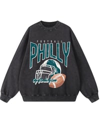 Image 3 of Philadelphia Football Retro Original Design Crewneck America's Team City of Brotherly Love