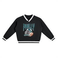 Image 6 of Philadelphia Football Vintage Varsity Sweater