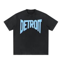 Image 8 of Detroit Heavyweight Vintage Washed Frayed T-Shirt