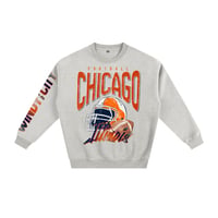 Image 8 of Chicago Football Retro Original Design Crewneck Windy City