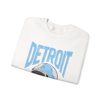 Image 9 of Detroit Football Retro Original Design Crewneck Motor City