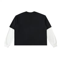 Image 8 of Detroit Football Layered Contrast Long Sleeve Shirt
