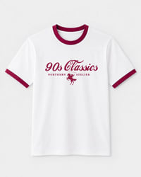 Image 4 of 90s Classics Retro Ringer Tee