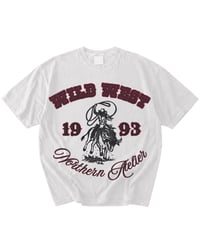 Image 2 of Wild West Shirt, Vintage Cowboy Tee with Original Design