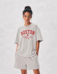 Image 1 of Vintage Washed Boston Baseball Shirt
