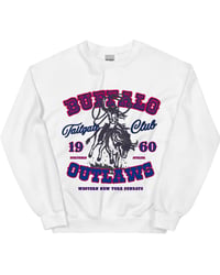 Image 5 of Buffalo Fans Tailgate Outlaws Vintage 1960s Sweater, Unisex Cotton Crewneck