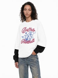Image 5 of Buffalo Football 1960 Vintage Layered Long Sleeve Shirt