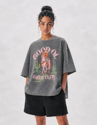 Image 3 of Good Ol Girls Club Shirt, Vintage Desert Tee with Hand Drawn Design