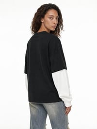 Image 6 of Buffalo Football 1960 Vintage Layered Long Sleeve Shirt