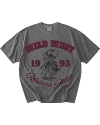 Image 6 of Wild West Shirt, Vintage Cowboy Tee with Original Design
