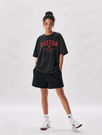 Image 8 of Vintage Washed Boston Baseball Shirt