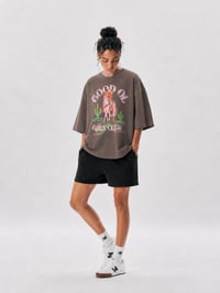 Image 6 of Good Ol Girls Club Shirt, Vintage Desert Tee with Hand Drawn Design