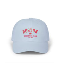 Image 6 of Boston Baseball Cap, Custom Cotton Cap with Adjustable Strap