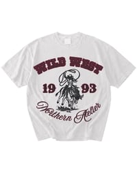 Image 7 of Wild West Shirt, Vintage Cowboy Tee with Original Design