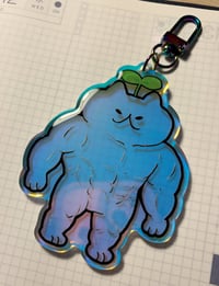 Image 2 of Buff Maru Rainbow keychain 