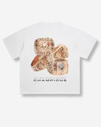 Image 1 of Vintage Blue Jays 1992 1993 World Series Championship Rings Washed T-Shirt