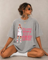 Image 2 of Kyle Lowry Number 7 Vintage Toronto Basketball Shirt