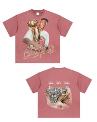 Image 2 of 90s Michael Jordan Bulls Championship Vintage Tee