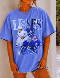 Image 1 of Toronto Maple Leafs Vintage Y2k Graphic Tee Bobrovsky Tavares Matthews Knies Nylander