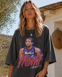 Image 3 of Kawhi Leonard 90s Vintage Toronto Basketball Shirt