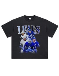 Image 2 of Toronto Maple Leafs Vintage Y2k Graphic Tee Bobrovsky Tavares Matthews Knies Nylander