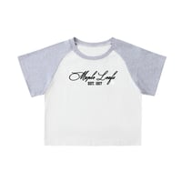 Image 4 of Toronto Maple Leafs Two Tone Crop Top