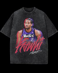 Image 4 of Kawhi Leonard 90s Vintage Toronto Basketball Shirt