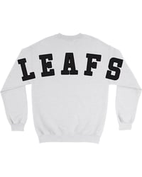 Image 2 of Toronto Maple Leafs Heather White Crewneck