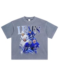 Image 3 of Toronto Maple Leafs Vintage Y2k Graphic Tee Bobrovsky Tavares Matthews Knies Nylander