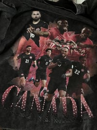 Image 6 of Canada Soccer Tee Original Artwork