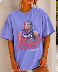 Image 7 of Kawhi Leonard 90s Vintage Toronto Basketball Shirt