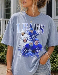 Image 7 of Toronto Maple Leafs Vintage Y2k Graphic Tee Bobrovsky Tavares Matthews Knies Nylander