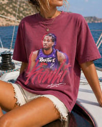 Image 8 of Kawhi Leonard 90s Vintage Toronto Basketball Shirt