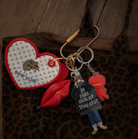 Image 2 of Je Suis Sick of This Shit Girl Keychain