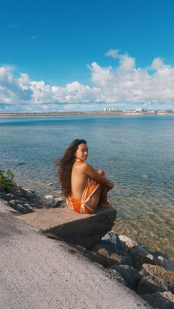 Image of Mango Crush greLL Sarong