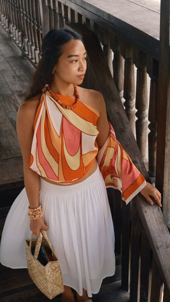 Image of Mango Crush greLL Sarong