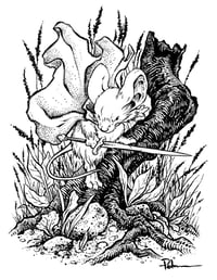 Image 1 of Baltimore Comic Con Brush Pen Commission Pre-Order