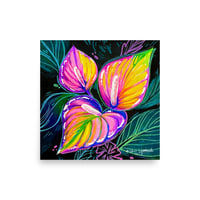 Image 1 of Anthurium Glow Print