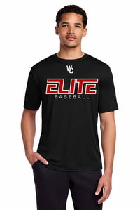 West Coast Elite Baseball Dri Fit Shirt ELITE - Black