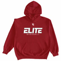 West Coast Elite Baseball Cotton Hoodie ELITE - Maroon