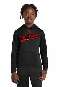West Coast Elite Dri Fit Hoodie - Black