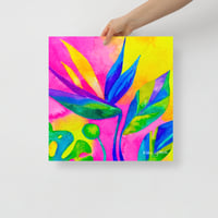 Image 3 of Neon Bird of Paradise Print